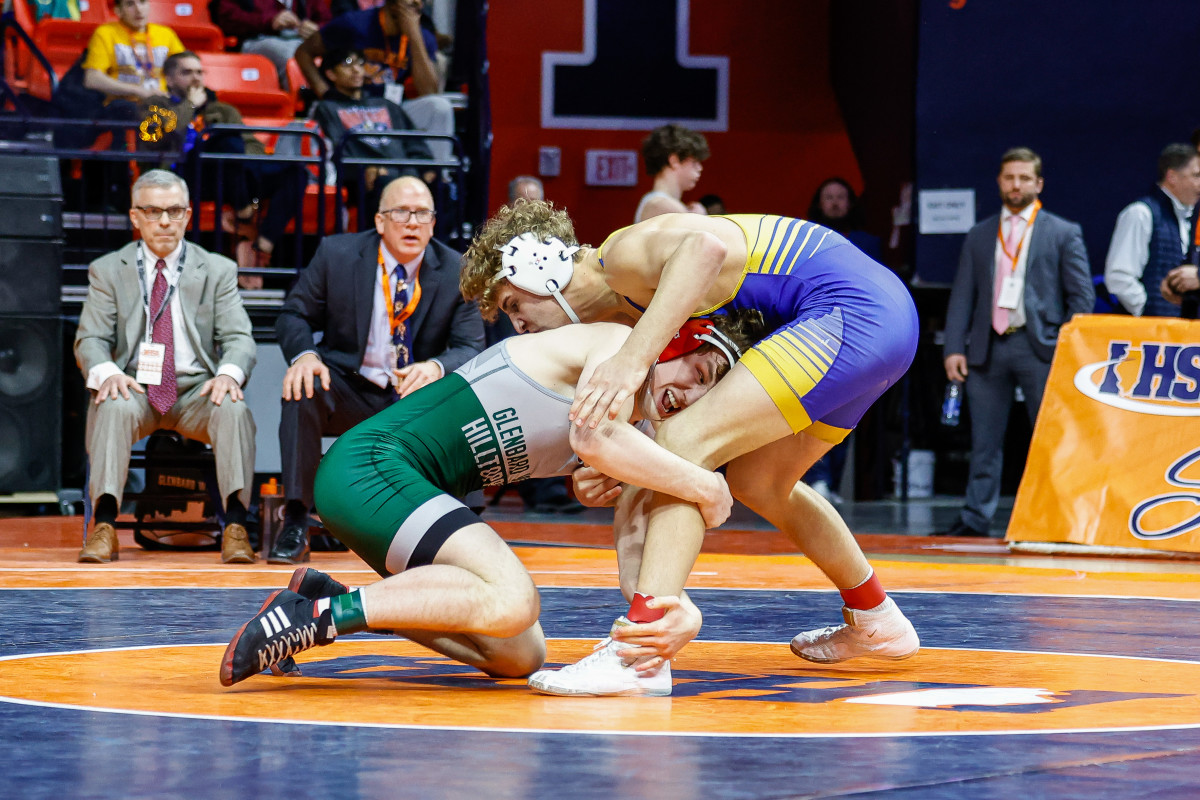 Illinois wrestling championships February 17 2024 Nate Latsch 25919